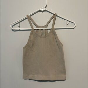 Women's Beige Tank Top